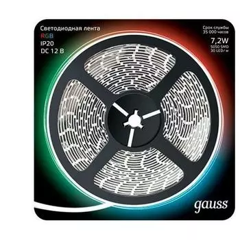 Светодиодная лента 12V Gauss 312000407