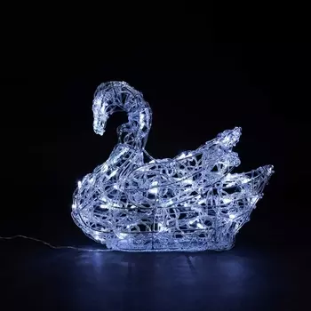 Светодиодный Лебедь 30см Белый 24В, LED, IP54 Laitcom Фигуры 491932