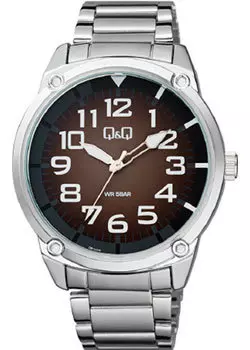 Японские наручные мужские часы Q&amp;Q QB10J205. Коллекция Кварцевые