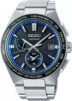 Японские наручные мужские часы Seiko SBXY051. Коллекция Astron
