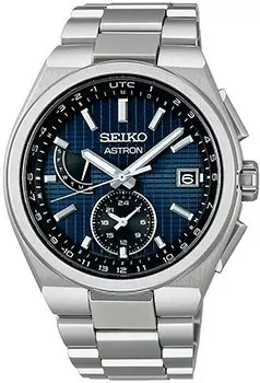 Японские наручные мужские часы Seiko SBXY065. Коллекция Astron