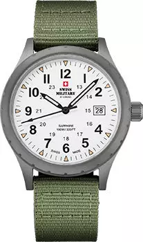 Швейцарские наручные мужские часы Swiss Military SM34108.04. Коллекция Classic Army