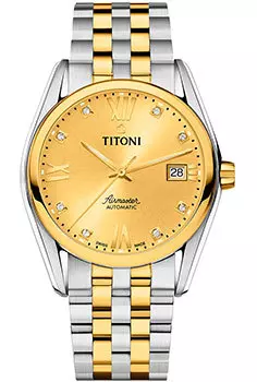 Швейцарские наручные мужские часы Titoni 83909-SY-064. Коллекция Airmaster