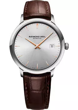 Швейцарские наручные мужские часы Raymond weil 5485-SL5-65001. Коллекция Toccata