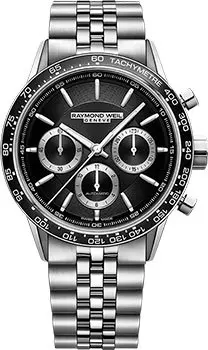 Швейцарские наручные мужские часы Raymond weil 7741-ST1-20021. Коллекция Freelancer