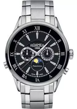 Швейцарские наручные мужские часы Roamer 508.821.41.53.50. Коллекция Superior