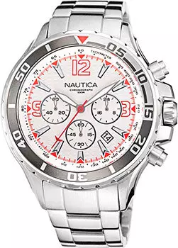 Швейцарские наручные мужские часы Nautica NAPNSS218. Коллекция NST Chronograph