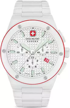 Швейцарские наручные мужские часы Swiss military hanowa SMWGI0002284. Коллекция Sidewinder Ceramic