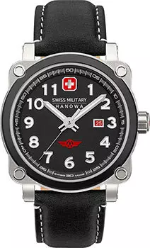 Швейцарские наручные мужские часы Swiss military hanowa SMWGB2101302. Коллекция Aerograph Night Vision