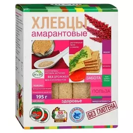 Хлебцы амарантовые