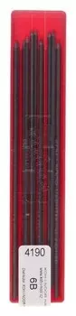 Грифели для цанговых карандашей Koh-i-noor 4190/06 В, 2,0мм, 12 шт