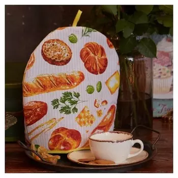 Грелка на чайник "Доляна" Bread 28х28см,100% хл,164г/м2