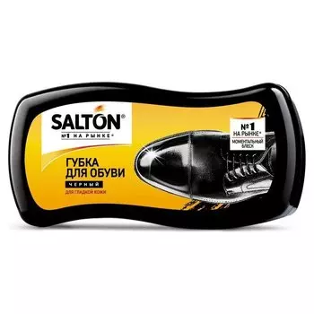 Губка для обуви волна из гладкой кожи Salton черный New 262586080
