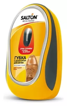 Губка с дозатором для обуви из гладкой кожи бесцветный (24) 52/34