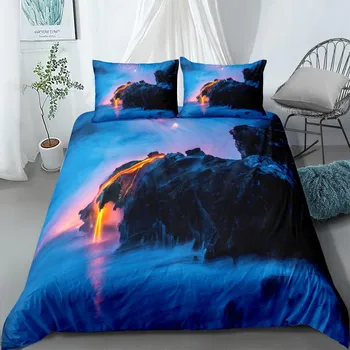 Комплект постельного белья «Летние пальмы» King Queen Double Full Twin Single Size Duvet Cover Pillow Case Комплект постельного белья 230x230cm
