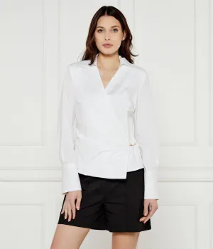 Блузка чистая Regular fit Marciano Guess, белый