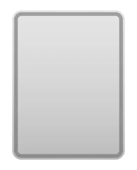 Зеркало с подсветкой Misty 60x80 П-Нео060080-3ПРСНККУ подвесное, белое