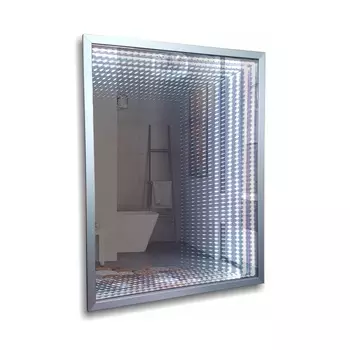Зеркало Azario Торманс 60х80 LED, датчик на движение