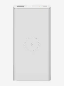 Внешний аккумулятор Xiaomi Mi Wireless Silver 10000mAh,CN, Серебряный