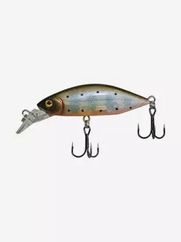 Воблер для рыбалки LureMax CRASH MINNOW 55S-005 6,6 г., тонущий, Серебряный