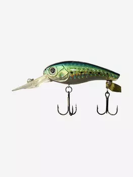 Воблер для рыбалки LureMax FLAT FIN 58F DR-212 11 г., Зеленый