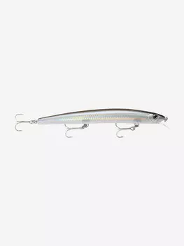 Воблер для рыбалки RAPALA MaxRap 11, 11см, 13гр, цвет FANC, нейтральный, Серебряный