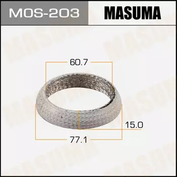 Прокладка глушителя MASUMA MOS-203