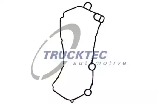 прокладка! (р) теплообменника\Scania 4/P/R/G/T-Series 04.18.024 TRUCKTEC