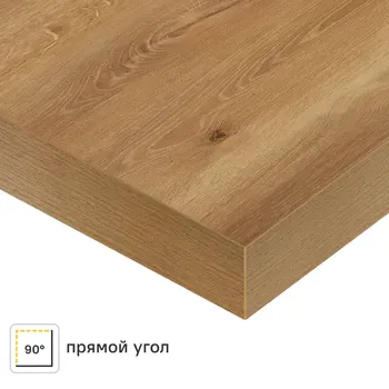 Столешница Дуб горный 240x3.8x60 см ЛДСП цвет коричневый