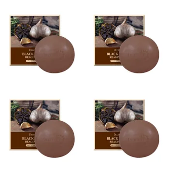 Мыло Deoproce Black Garlic Reaging 100г*2шт/4шт/8шт 2Pcs