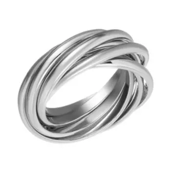 Серебряное кольцо "Семья"