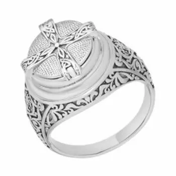 Серебряное кольцо-складень "Семистрельная"