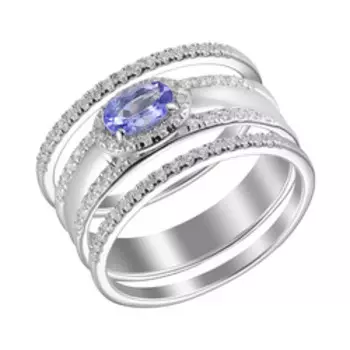 Серебряное кольцо 925 пробы
