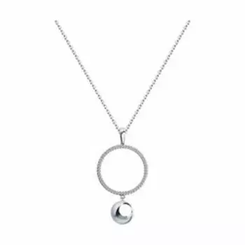 Серебряное колье с фианитами