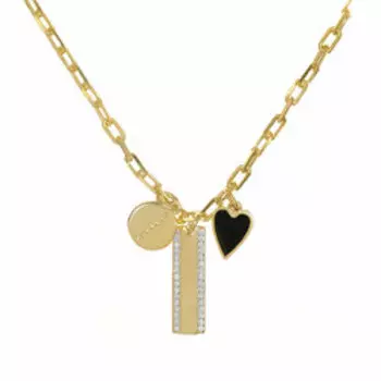 Серебряное колье 925 пробы