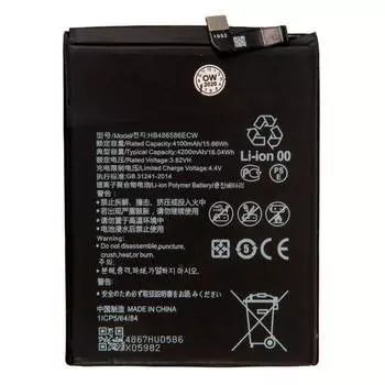 Аккумулятор Mate 30 для Huawei Mate 30, 3.82V, 4200mAh (761198)