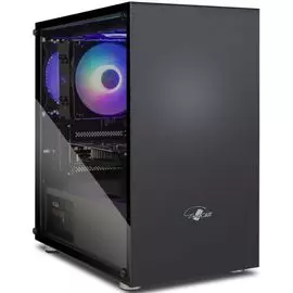 Корпус mATX Eurocase M10 без БП 3 ARGB black