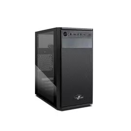 Корпус mATX Eurocase MA05 черный, без БП, закаленное стекло, USB3.0