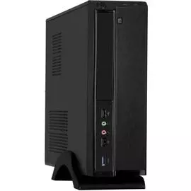 Корпус mATX Exegate MI-207U EX288783RUS черный, БП M450, USB, USB3.0, аудио