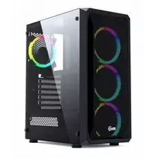 Корпус ATX Powercase Mistral Z4 Mesh LED CMIZB-L4 чёрный, без БП, с окном, USB 3.0, 2*USB 2.0, audio