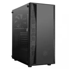 Корпус ATX SilverStone FARA B1 SST-FAB1B-G черный, без БП, с окном, 2*USB 3.0, USB 2.0, audio