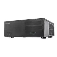 Корпус ATX SilverStone SST-GD08B черный, без БП, 2хUSB 3.0, Audio