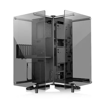 Корпус ATX Thermaltake Core P90 TG CA-1J8-00M1WN-00 черный, без БП, закаленное стекло, SGCC, 2хUSB3.