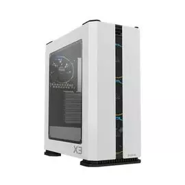 Корпус ATX Zalman X3 white, без БП, закаленное стекло, fan 3x120mm RGB, 1x120mm RGB, 2xUSB2.0, 2xUSB3.0, audio