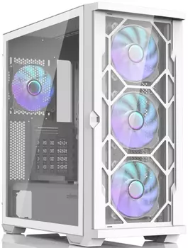 Корпус ATX Zalman Z10 DUO White white, без БП, окно, 2*USB3.0, USB 3.1 Type-C, audio