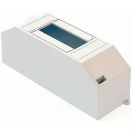 Корпус DEKraft ЩРН-П-1/2 31030DEK белый модульный пластиковый IP30, 1-2 модуля навесной