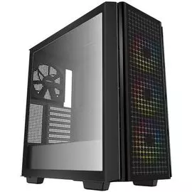 Корпус eATX Deepcool CG540 черный, без БП, боковое окно закаленное стекло, 2*USB 3.0, audio