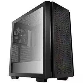 Корпус eATX Deepcool CG560 черный, без БП, боковое окно закаленное стекло, 2*USB 3.0, audio