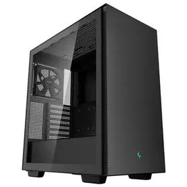 Корпус eATX Deepcool CH510 черный, без БП, боковая панель из закаленного стекла, 2*USB 3.0, audio