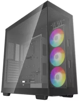 Корпус eATX Deepcool CH780 черный, без БП, боковое окно из закаленного стекла, USB Type-C, 4*USB 3.0, audio